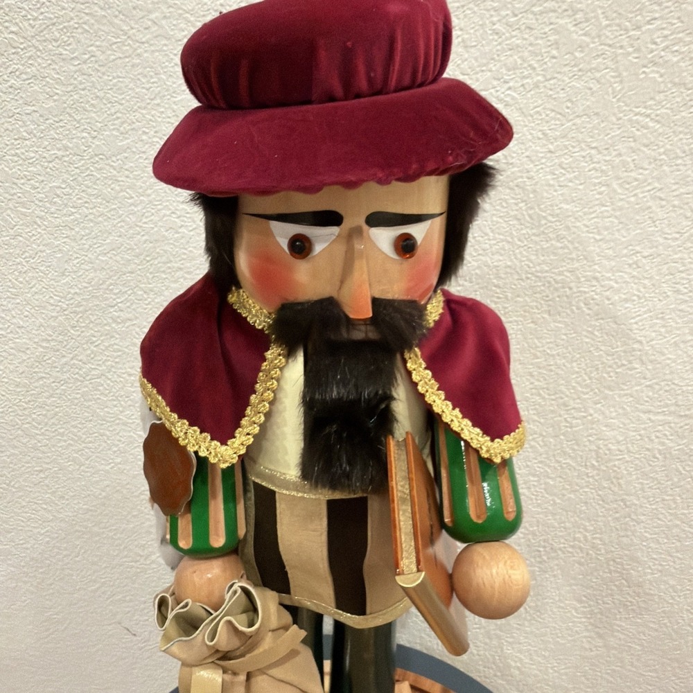 Steinbach #1833 The King's Treasurer Nutcracker Germany W box Club Exclusive